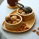 40-01-00811-H_2 drewniana miska na przekąski mała dębowa wooden snack bowl small oak.webp