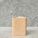 drewniany świecznik na tealight bukowy wooden candle holder beech small  (1).webp