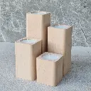 świecznik drewniany na tealighty bukowy zaokrąglany candle holder (2).webp
