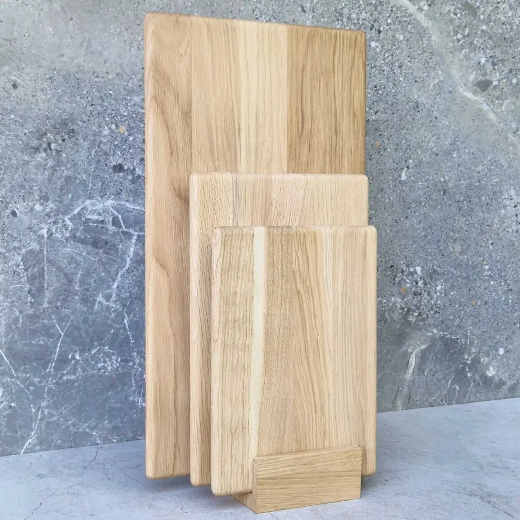 50-01-01231-H_2 drewniana podstawka pod deski AYA dębowa wooden cutting boards base oak AYA.webp