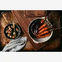 20-02-00032-H_1  drewniana deska do krojenia z rowkiem orzech amerykański wooden cutting board with groove american walnut.webp