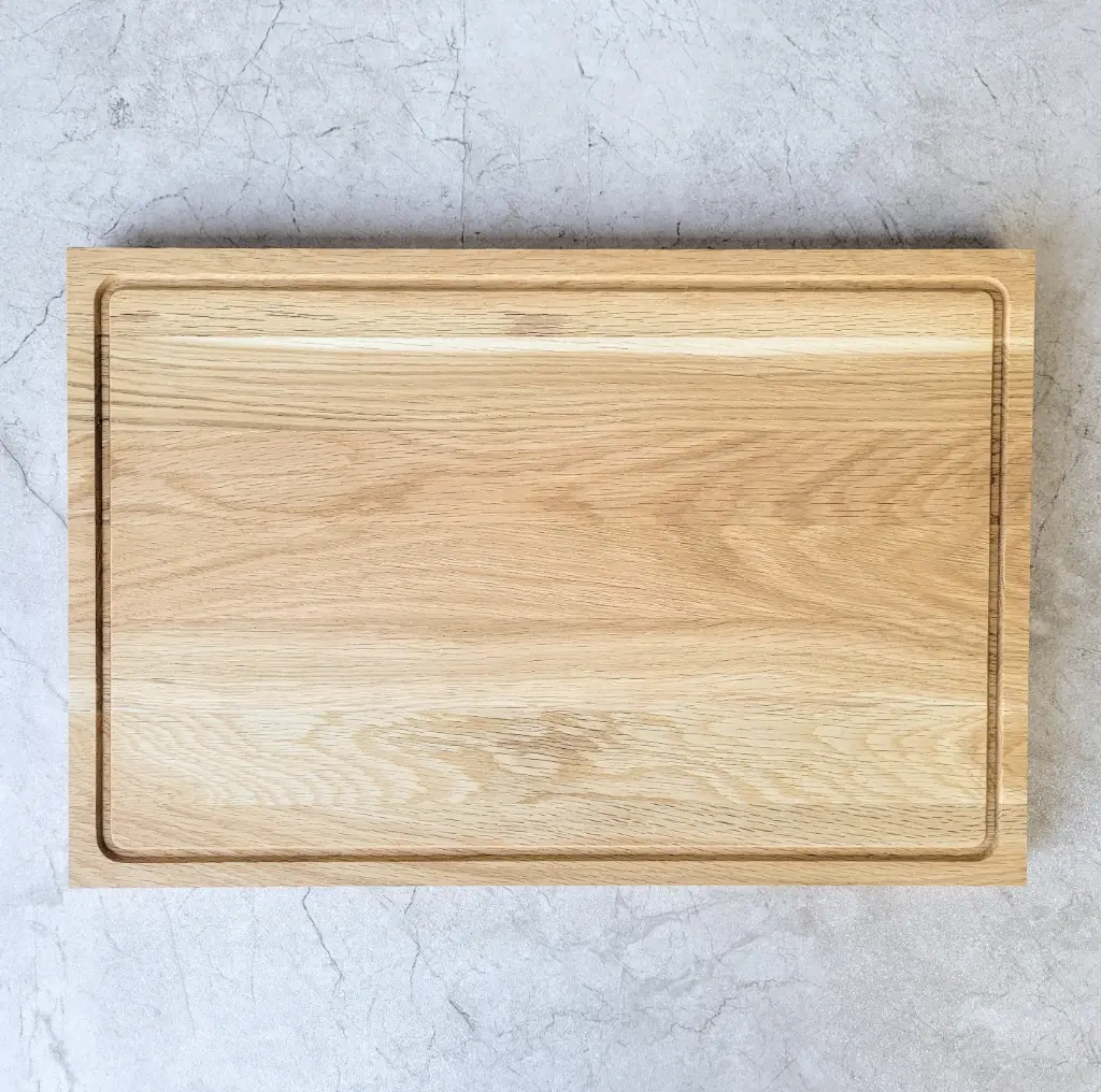 Blok z rowkiem dębowy 450x300x30mm
