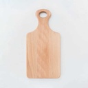 Beech cutting board with handle 345x170x15mm oiled