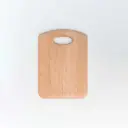 Beech cutting board with handle LEW 280x200x20mm oiled