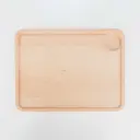 Beech cutting board with groove 395x295x20mm oiled