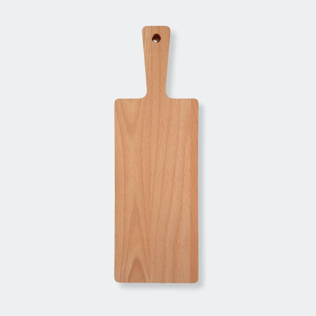 Deska z rączką bukowa 395x130x20mm 