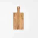 Deska do krojenia z rączką dębowa 340x150x9mm