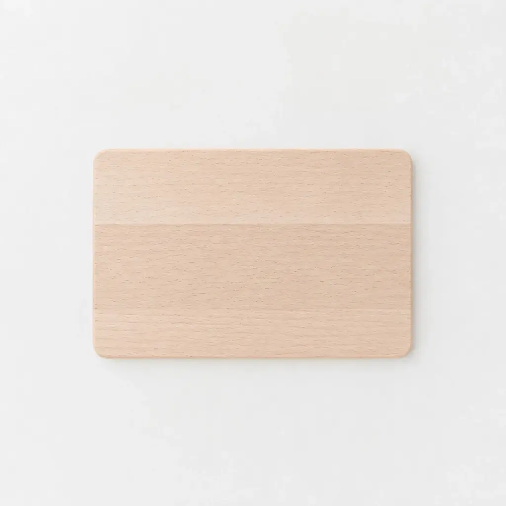 Beech breakfast cutting board small 220x140x10mm