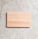 Beech breakfast cutting board small 220x140x10mm raw