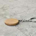 Beech keychain with rounded edges fi35x5mm