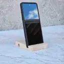 Podstawka na telefon dwustronna bukowa 100x80x15mm