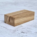 Oak Card/leaflet/ postcard stand 105x50x30mm