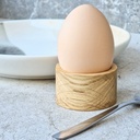 Oak egg holder round fi50x30mm