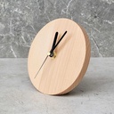 Beech standing clock dia 150mm