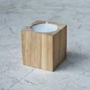 Świecznik na tealight dębowy 60x50x50mm