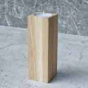 Świecznik na tealight dębowy 150x50x50mm prosty