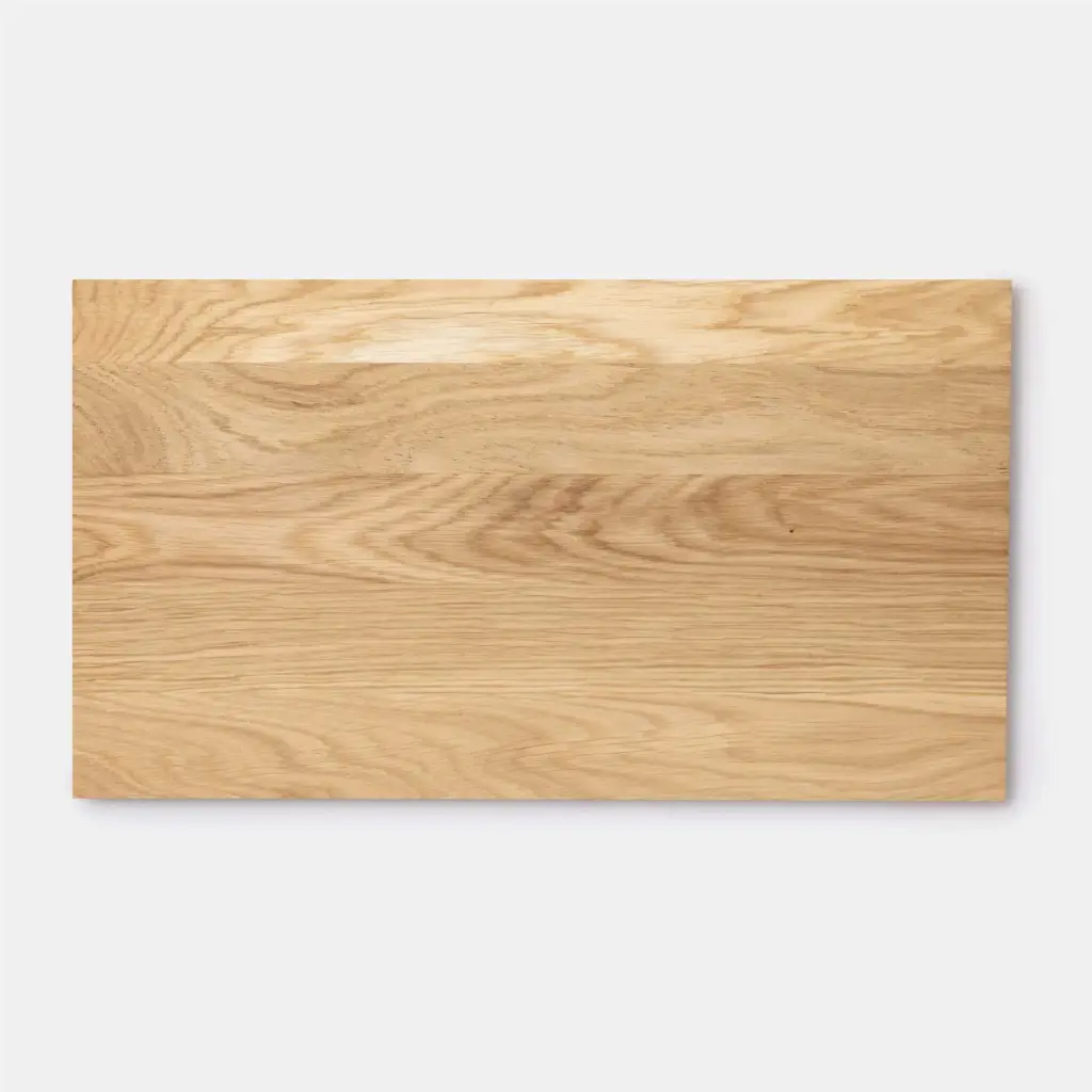 Oak cutting board with cut edges 450x250x15mm
