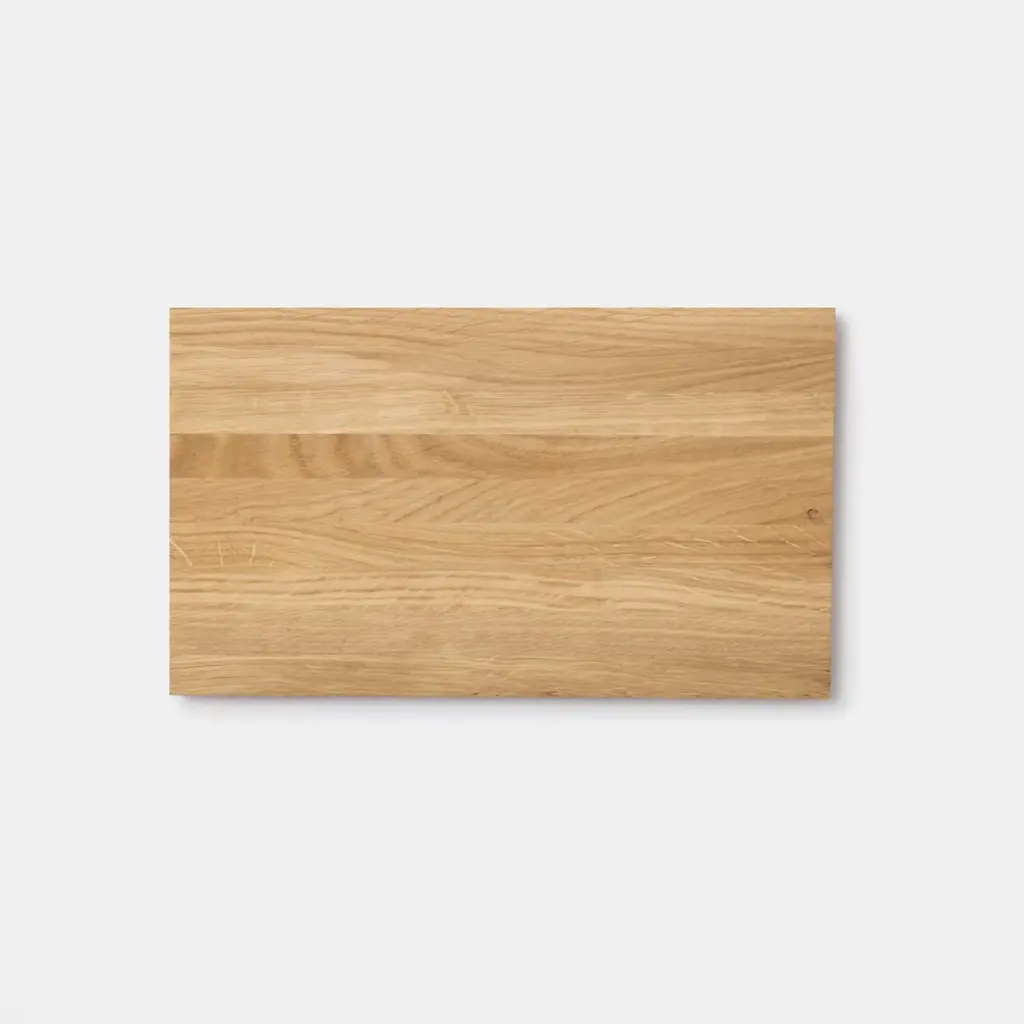 Oak cutting board with cut sides 340x200x15mm
