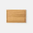 Oak cutting board with groove INGE
