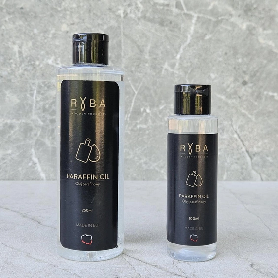 Paraffiin oil for maintaince of cutting board