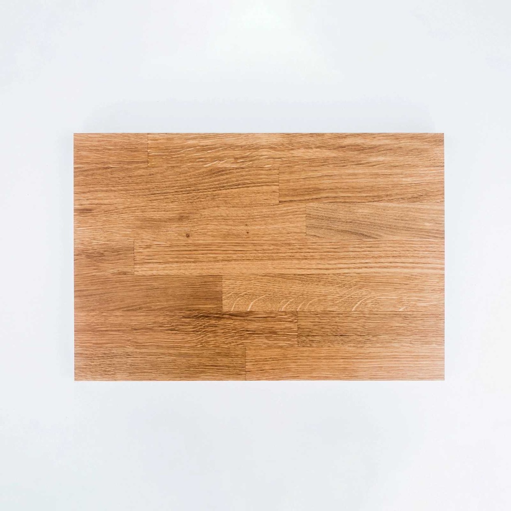 Oak thick cutting board 450x300x30mm