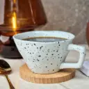 Beech coaster dia 100x9mm personalised