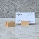 Wooden price card stand 34x30x20mm