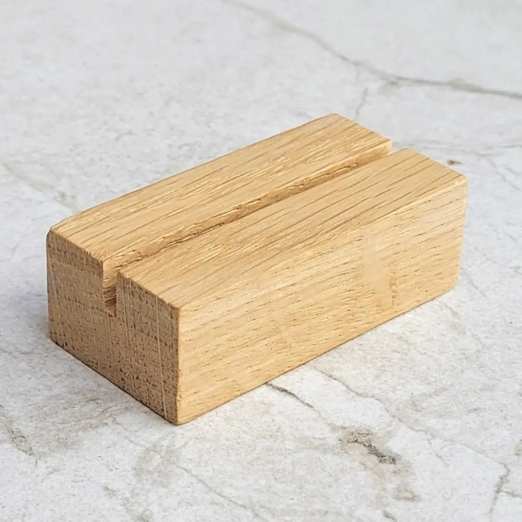 Stojak na kartkę, menu, wizytówkę 60x30x20mm