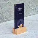 Menu card stand A6 105x50x40mm