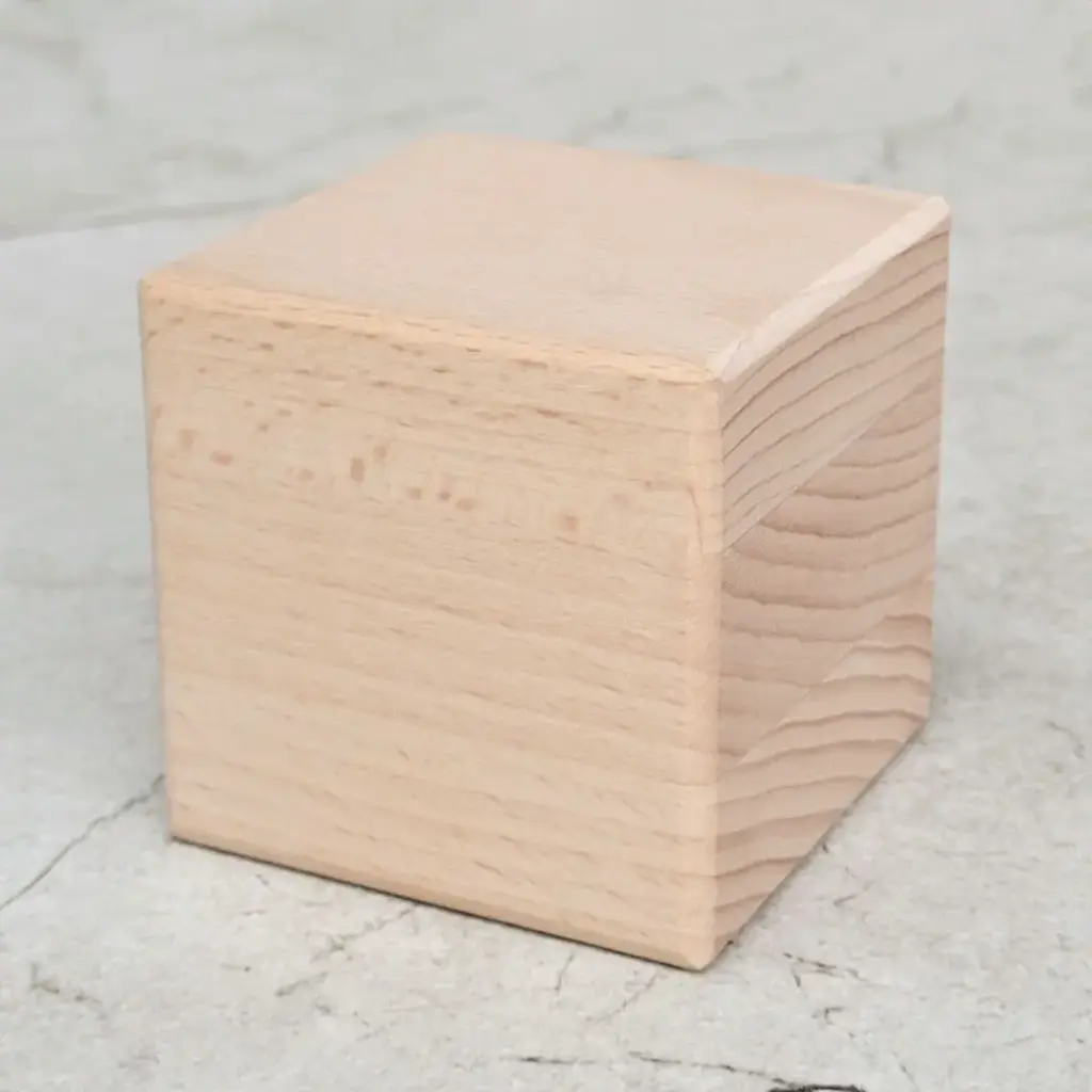 Drewniana kostka 60x60x60 mm