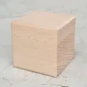 Wooden cube 60x60x60 mm