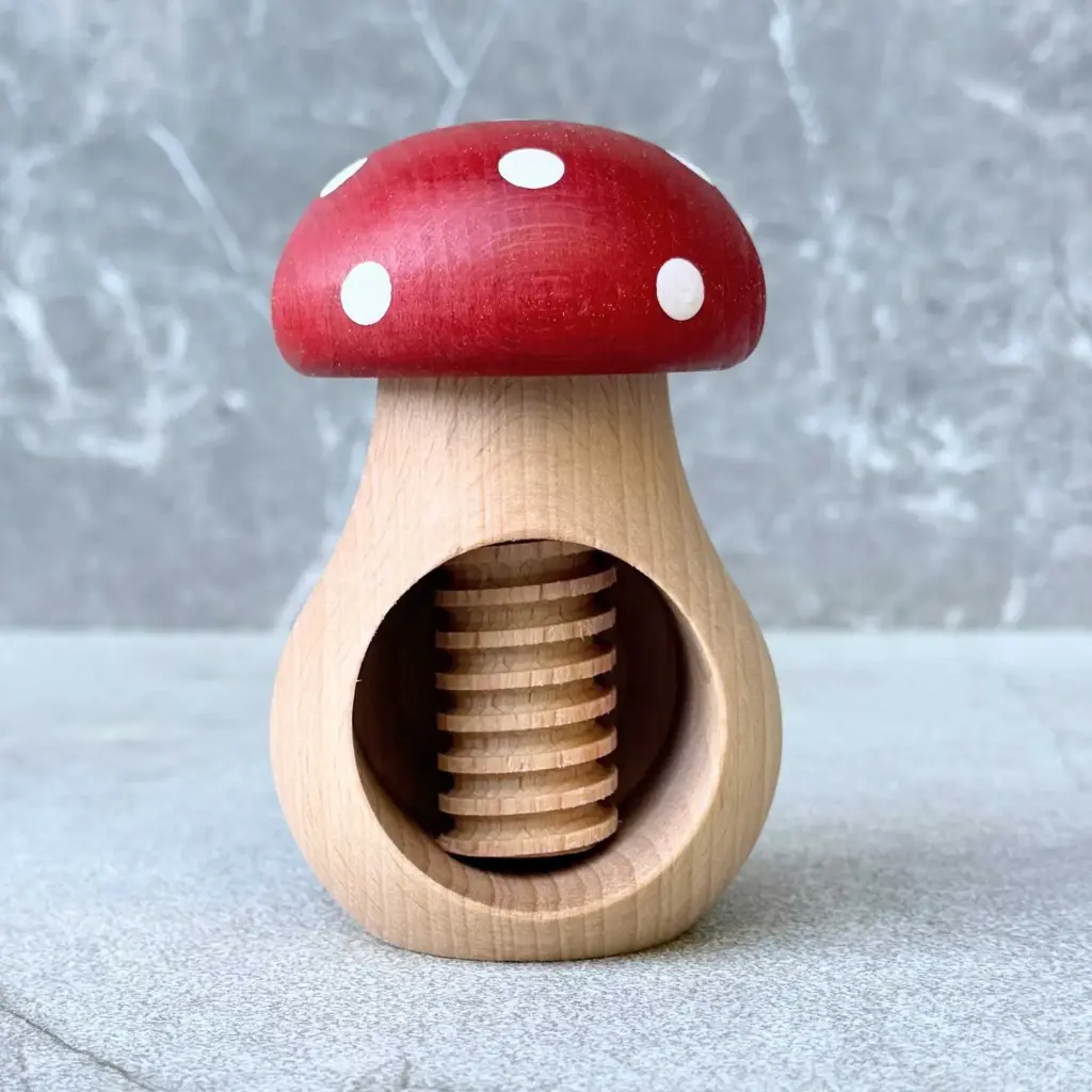 Nutcracker mushroom red toadstool