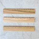 Linijka dębowa 20cm 