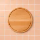 Deska do krojenia z rowkiem bukowa fi250x15mm