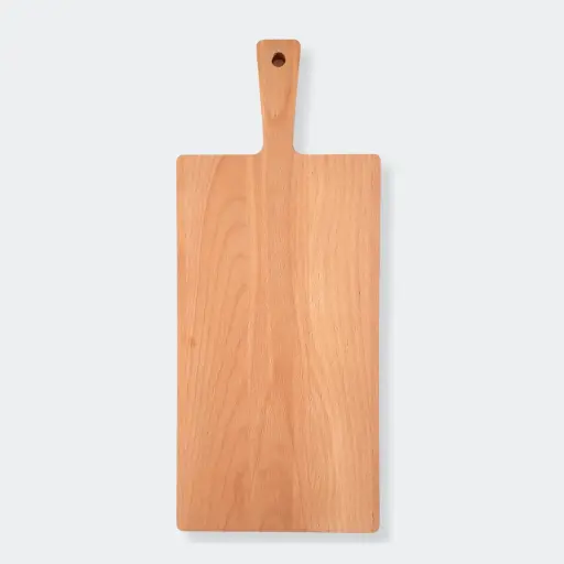[BK20-00036-P-025151] Deska do krojenia z rączką bukowa 480x200x20mm 
