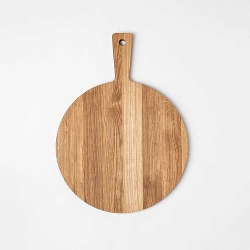 [DB20-00039-H-025157] Oak cutting board with handle 395x290x20mm