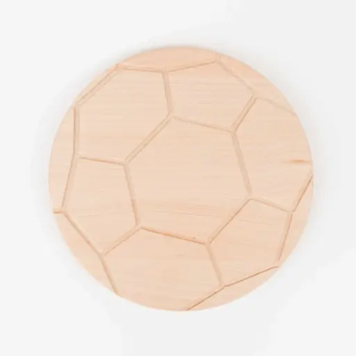 [BK15-00343-S-025214] Beech cutting board ball shape dia260x15mm