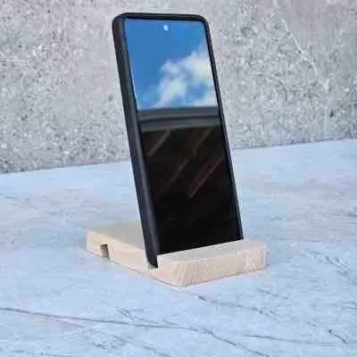 [BK15-00823-S-025296] Podstawka na telefon dwustronna bukowa 100x80x15mm