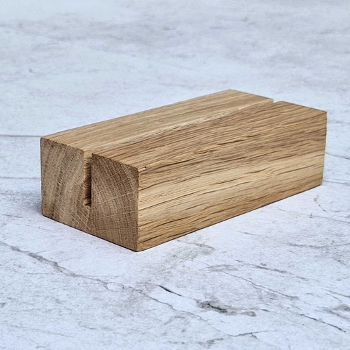 [DB30-00836-H-025312] Stojak na wizytówki dębowy 105x50x30mm