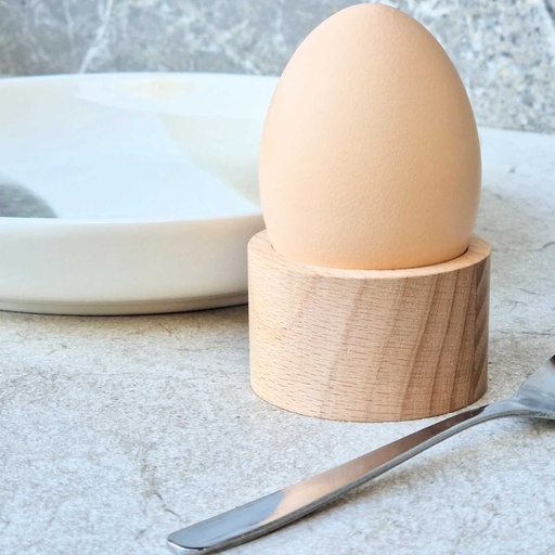 [BK30-00891-S-025339] Beech egg holder round fi50x30mm