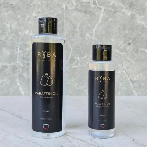 Paraffiin oil for maintaince of cutting board